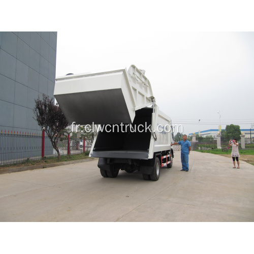 Exporter vers l&#39;Amérique du Sud Camion à déchets ISUZU 8cbm
